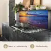 Zee - Strand - Zonsondergang - Wolken - Horizon keuken achterwand 2 middel -usp_NL