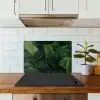 Natuur - Tropisch - Bladeren - Groen keuken achterwand spatscherm klein -sfeer2