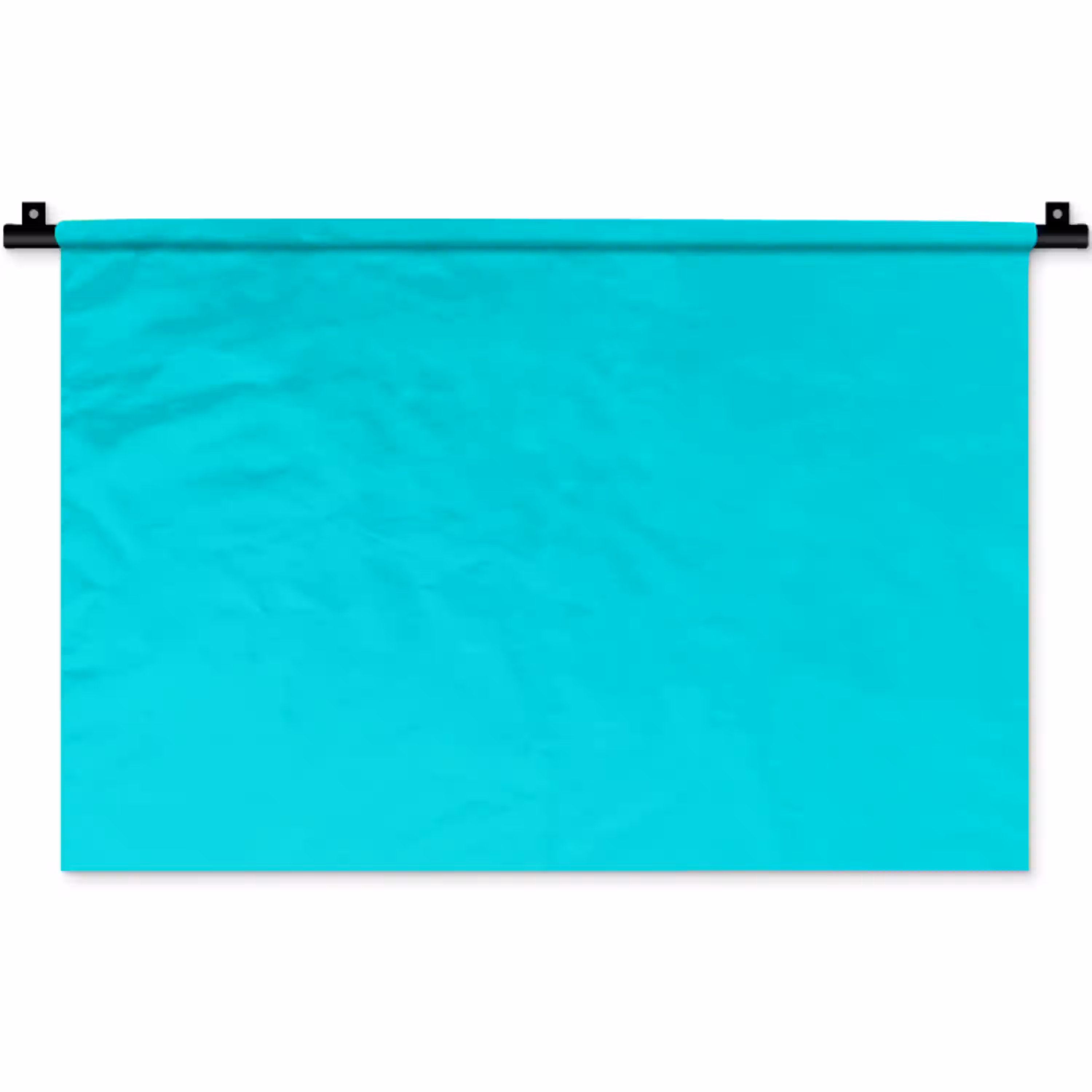 Vivid - Aquamarine - Turkoois Wandkleed katoen klein 269 -zz3d