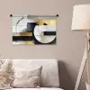 Abstract - Goud - Zilver - Vormen - Aesthetic Wandkleed katoen klein -sfeer4