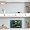 Specerijen - Lepel - Kruiden - Bruin - Geel - Groen keuken achterwand spatscherm klein -voor_na_NL