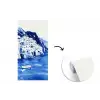 Dorp - Rotswand - Roeiboot - Water fotobehang vinyl groot -3d