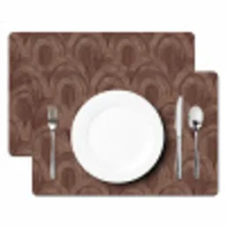 Ritmisch - Effect - Bruin Placemat vinyl groot 368 -zzsfeer2_Kitchenyeah-website