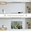 Bloemen - Oude Meesters - Olieverf keuken achterwand spatscherm klein -voor_na_NL