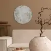 Beton  - Grijs - Muur Wandcirkel plexiglas klein 852 -sfeer1