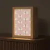 Lillibellen - Patroon - Roze Light Box met kabel (Tafellamp) klein 925 -z3d_website