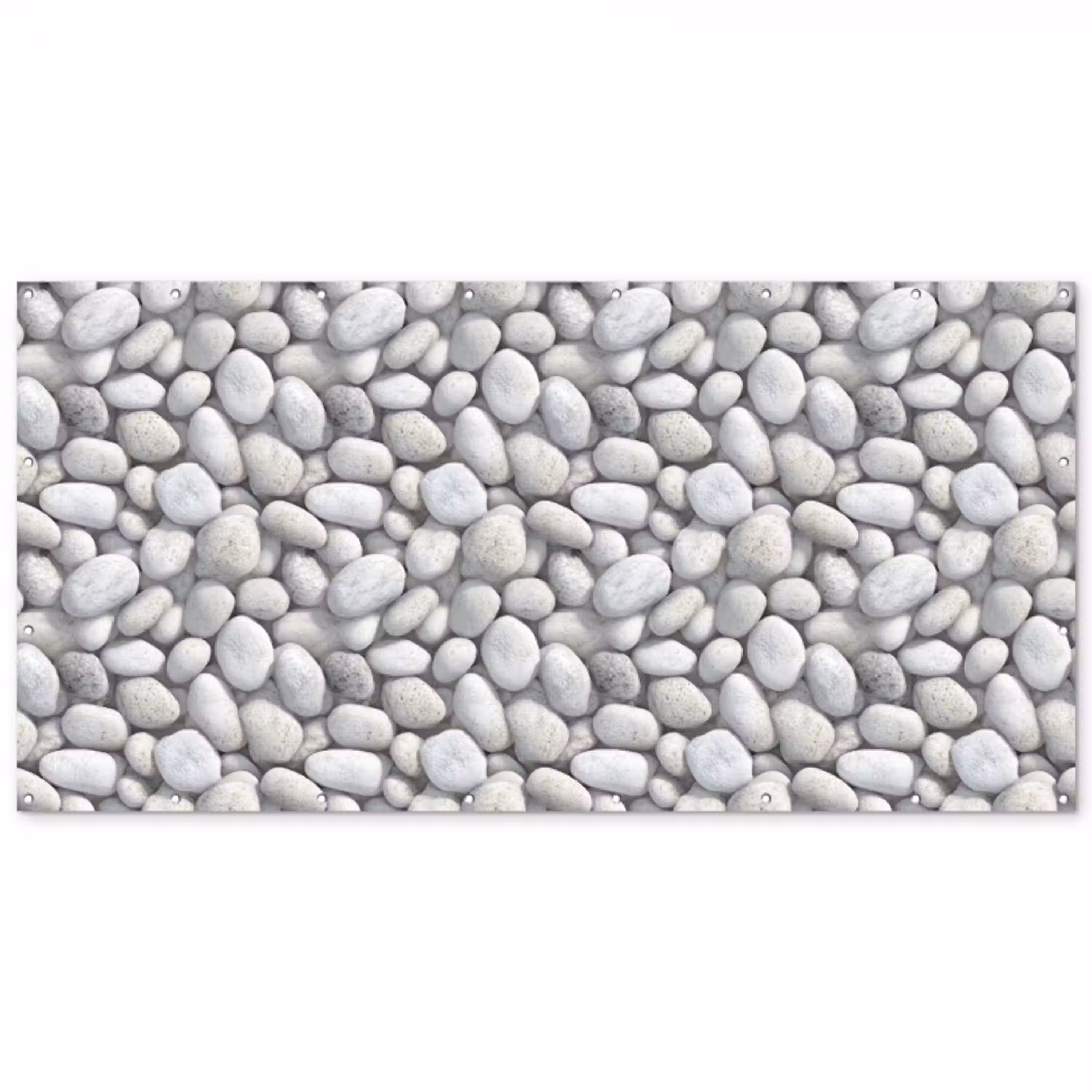 Steentjes - Grijs - Ovaal Balkonbeschermer Duitsland klein 596 -zz_3d