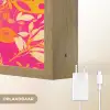 Vrouw - Zonnebril - Abstract - Oranje Light Box met batterij (Wandlamp) middel -USP_websiteoplaadbaarNL