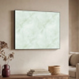 Groen - Marmer - Vloeiende aders Textielframe zwart klein 947 -sfeer3