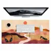 Heuvels - Palmbomen - Abstract Muismat XXL klein -3d