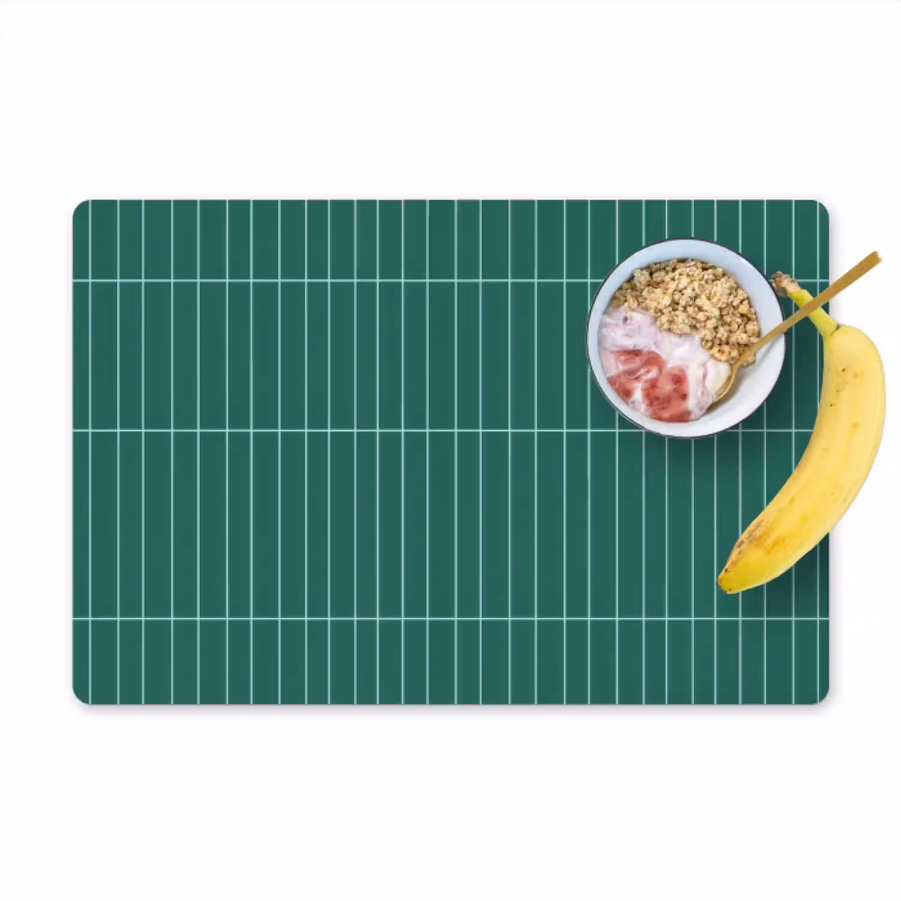 Patroon - Tegel - Saliegroen Placemat vinyl groot 368 -zzzproduct_Kitchenyeah-website