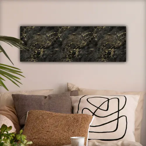 Zwart - Marmer - Goud - Nerf canvas 2cm klein 828 -sfeer1