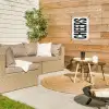 Retro - Cheers - Zwart - Decoratie tuinposter los doek klein -sfeer4