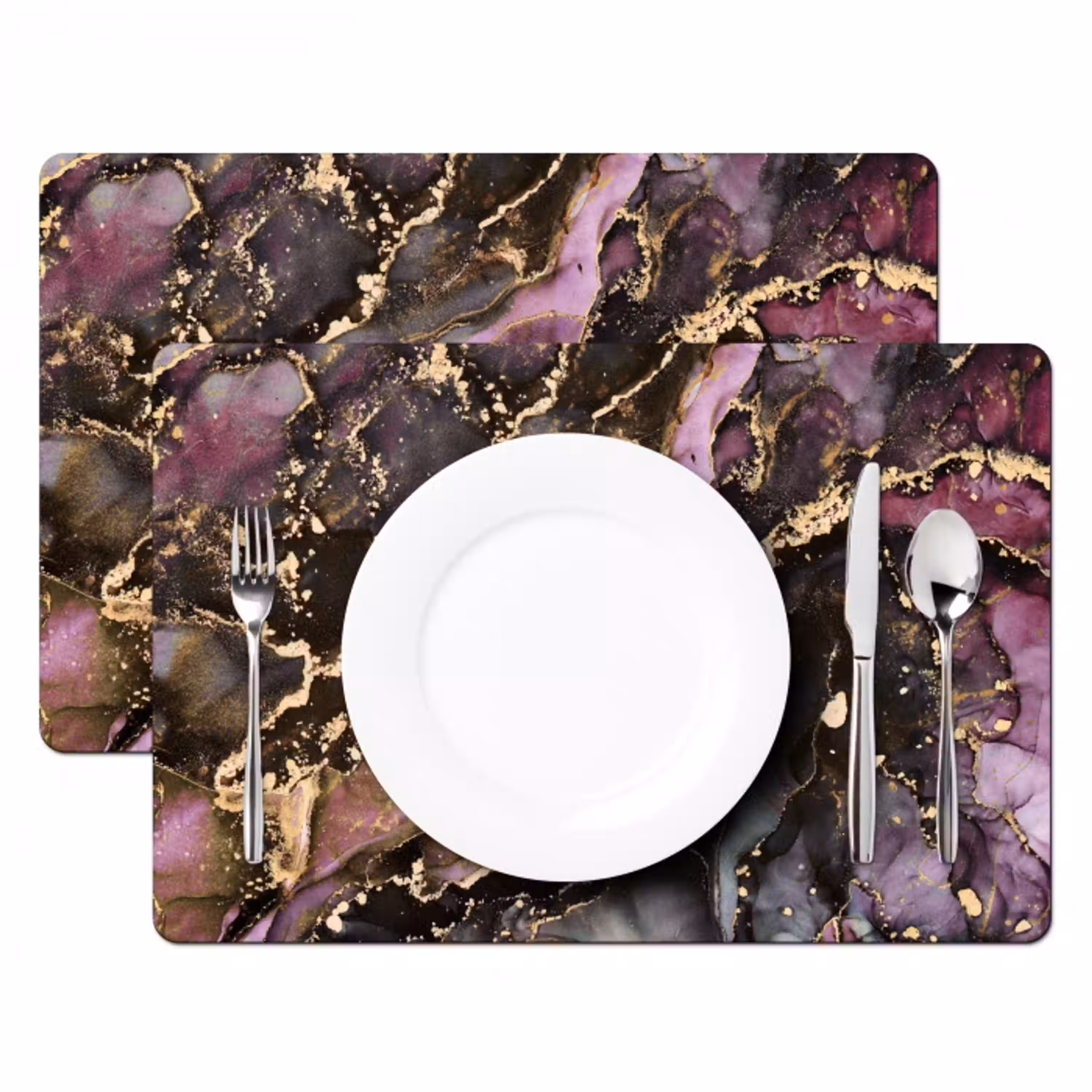Marmer - Gold - Steen - Abstract Placemat vinyl groot -zzsfeer2_Kitchenyeah-website