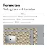 Schelpen - Zand - Maritiem Muismat XXL klein 681 -sfeer5