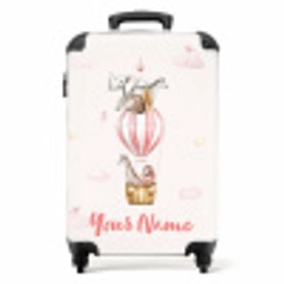 Vliegend circus NBS - Handbagage koffer - Kinderen Unisex middel -productfoto_recht