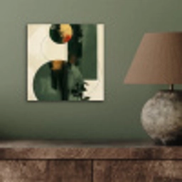 Kunst - Cirkels - Modern - Abstract aluminium wit klein -sfeer2