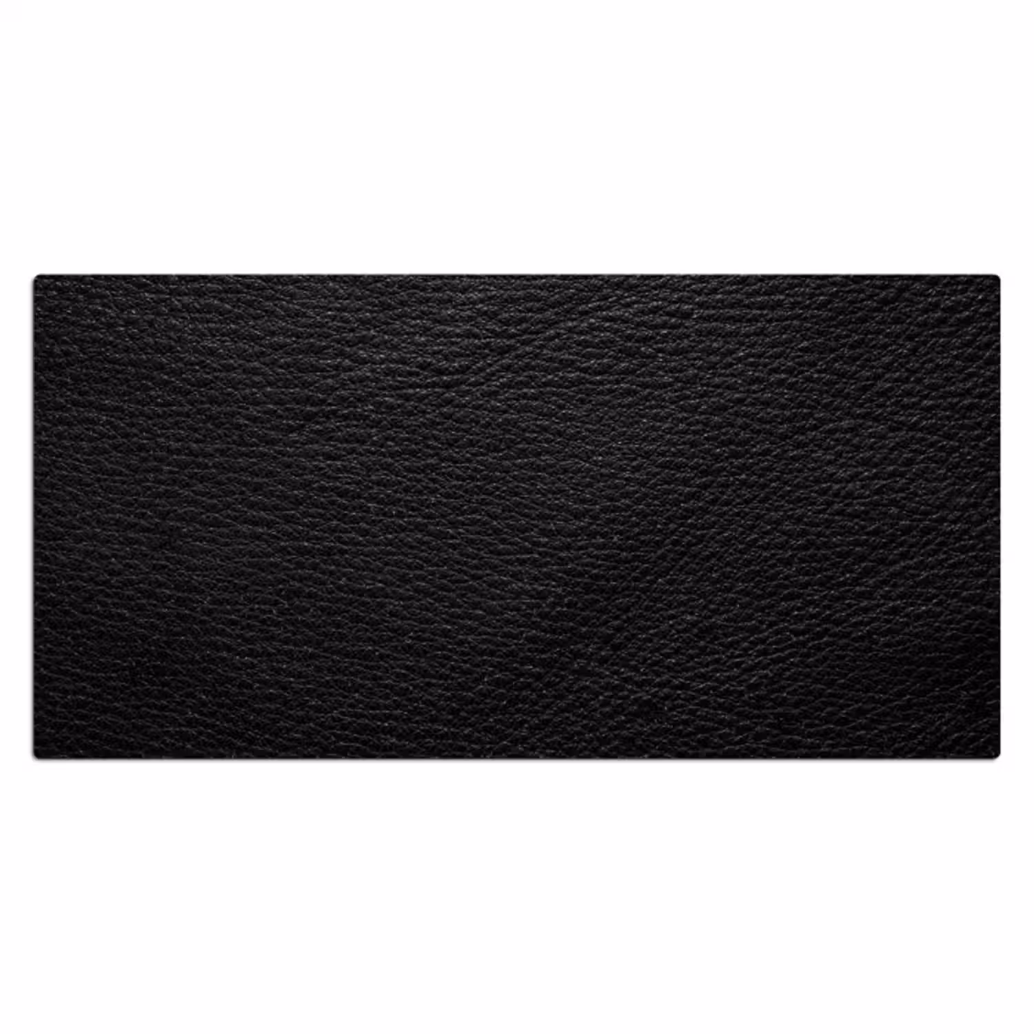 Bureau onderlegger - leer-lederlook-zwart-grijs-print