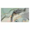 Goud - Marmer - Groen - luxe - Glitter - Marmerlook Muismat XXL klein -3d_leeg