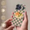 Sushi - Bord - Geblokt - Groen Telefoonhoesje iPhone 17 Pro klein -sfeer3_NL