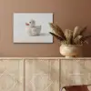 Badeend - Minimalistisch - Wit PET vilt klein -sfeer4