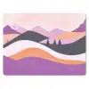 Abstract - Heuvels - Bomen - Groen muismat rubber klein -3d