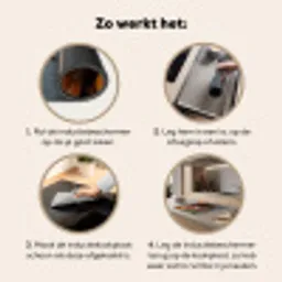 Herfstige Specerijen Latte Inductie beschermer vinyl 3mm middel -sfeer9