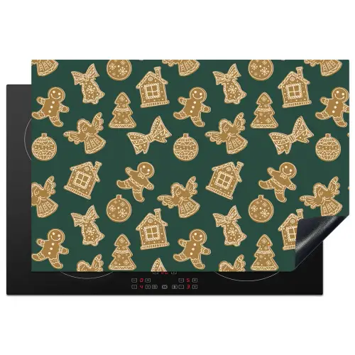 Illustratie - Koekjes - Groen Inductie beschermer vinyl 3mm klein 276 -3d