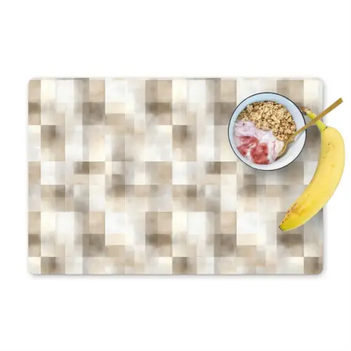 Textuur - Linnen - Beige Placemat vinyl groot 368 -zzzproduct_Kitchenyeah-website