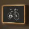 Lijnen - Illustratie - Wit Light Box met batterij (Wandlamp) middel -z3d_website