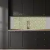 Vintage - Patronen - Bloemen - Madelief keuken achterwand 2 middel 871 -sfeer1