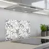 Tijger - Oerwoud - Grijs keuken achterwand spatscherm klein 900 -3d_schuin