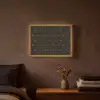 Goud - Illusie - Patroon Light Box met batterij (Wandlamp) middel 907 -sfeer4