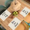 Minimalistisch - Beige - Love Placemat vinyl groot -zzsfeer5_Kitchenyeah-website