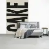 Beige - Japandi - Cake - Decoratie fotobehang vinyl groot -slaapkamer