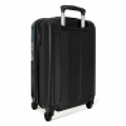 Meisje met ballon in graffiti stijl NBS - Handbagage koffer - Unisex middel -achterkant