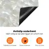 Parelmoerglans - Wit - Schelp Inductie beschermer vinyl 3mm klein 276 -zzzzzzz-td-onderkant