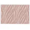 Lichtroze - Zebra - Patroon - Donkerroze Deurmat klein 898 -zkaufland3d
