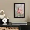 Bloem - Leeuwenbek - Roze - Stengel fotolijst zwart zonder passe partout klein -sfeer1