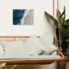 Strand - Zee - Golven tuinposter los doek klein -sfeer7