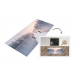 Steiger - Meer - Mist - Winter - Serene Keukenloper - keukenmat middel -3d