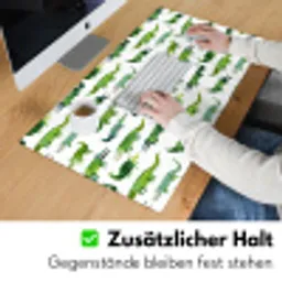 krokodillen - Speels - Groen Muismat XXL klein 681 -ysfeer3_duits
