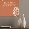 Oranje - Wijntje - Quote PET vilt klein -sfeer6_closeup