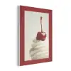 Cupcake - Kers - Rood PET vilt klein -3d
