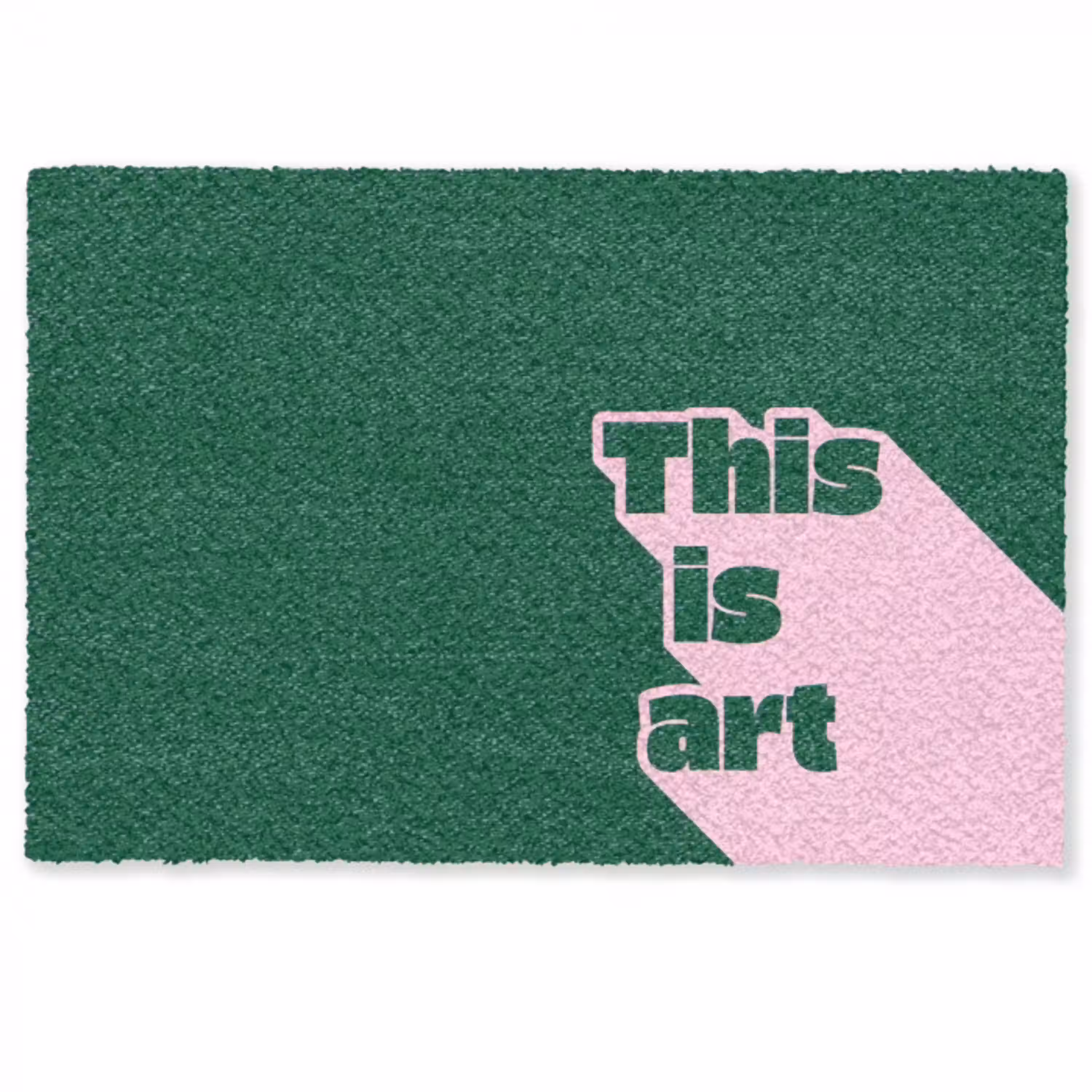 This is art - Schaduw - Roze Deurmat klein -zkaufland3d