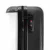 Paarse prachtvlinder Koffer - NBS - Handbagage middel -slot