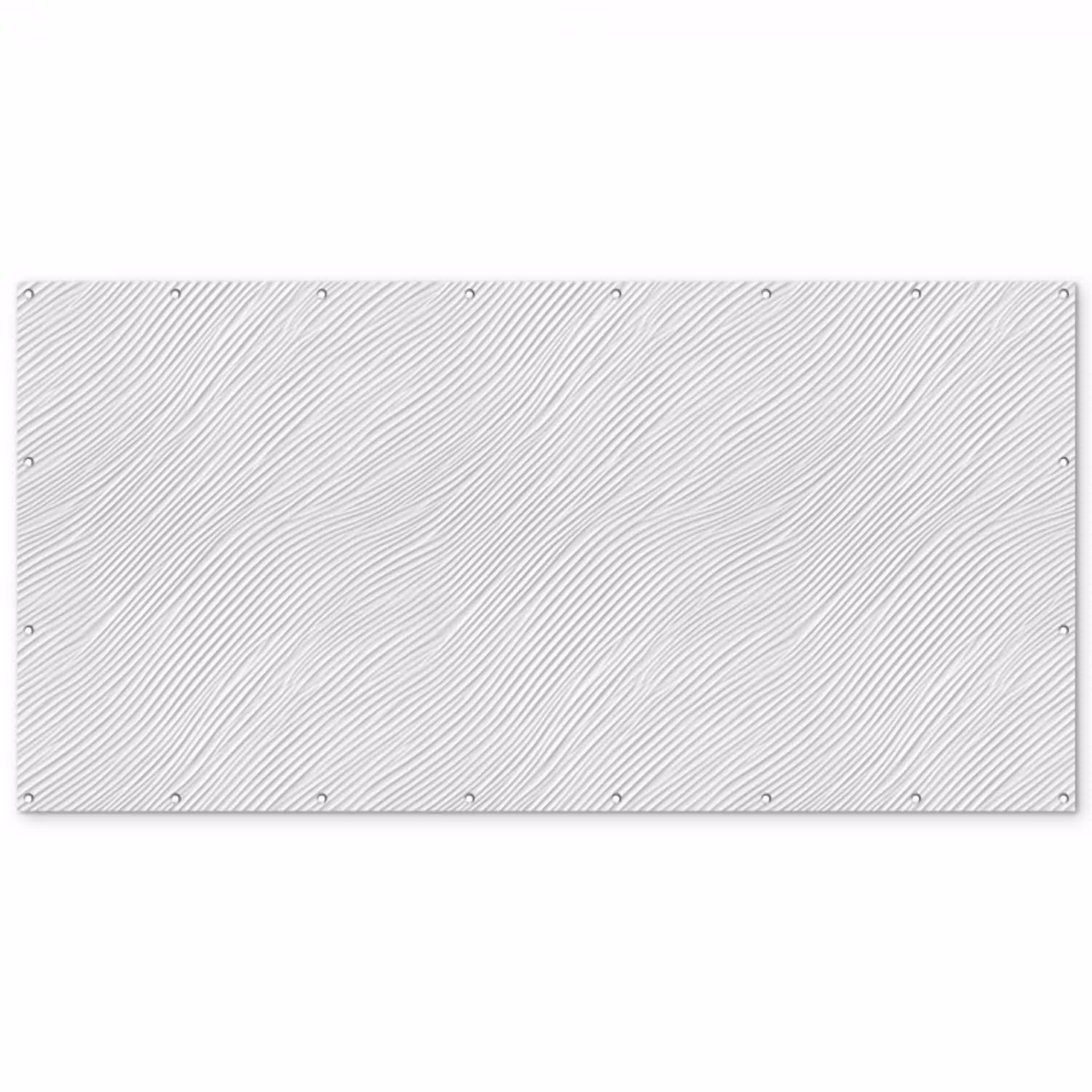 Golven - Ribbels - Wit Balkonbeschermer Duitsland klein 596 -zz_3d