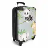 Diertjes in de jungle Koffer - NBS - Handbagage middel -productfoto_3d