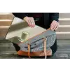 Matcha - Glas - Groen - Minimalistisch laptophoes neopreen klein -tas
