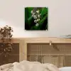 Bloemen - Wit - Bladeren - Lelietjes plexiglas 5mm klein -sfeer4